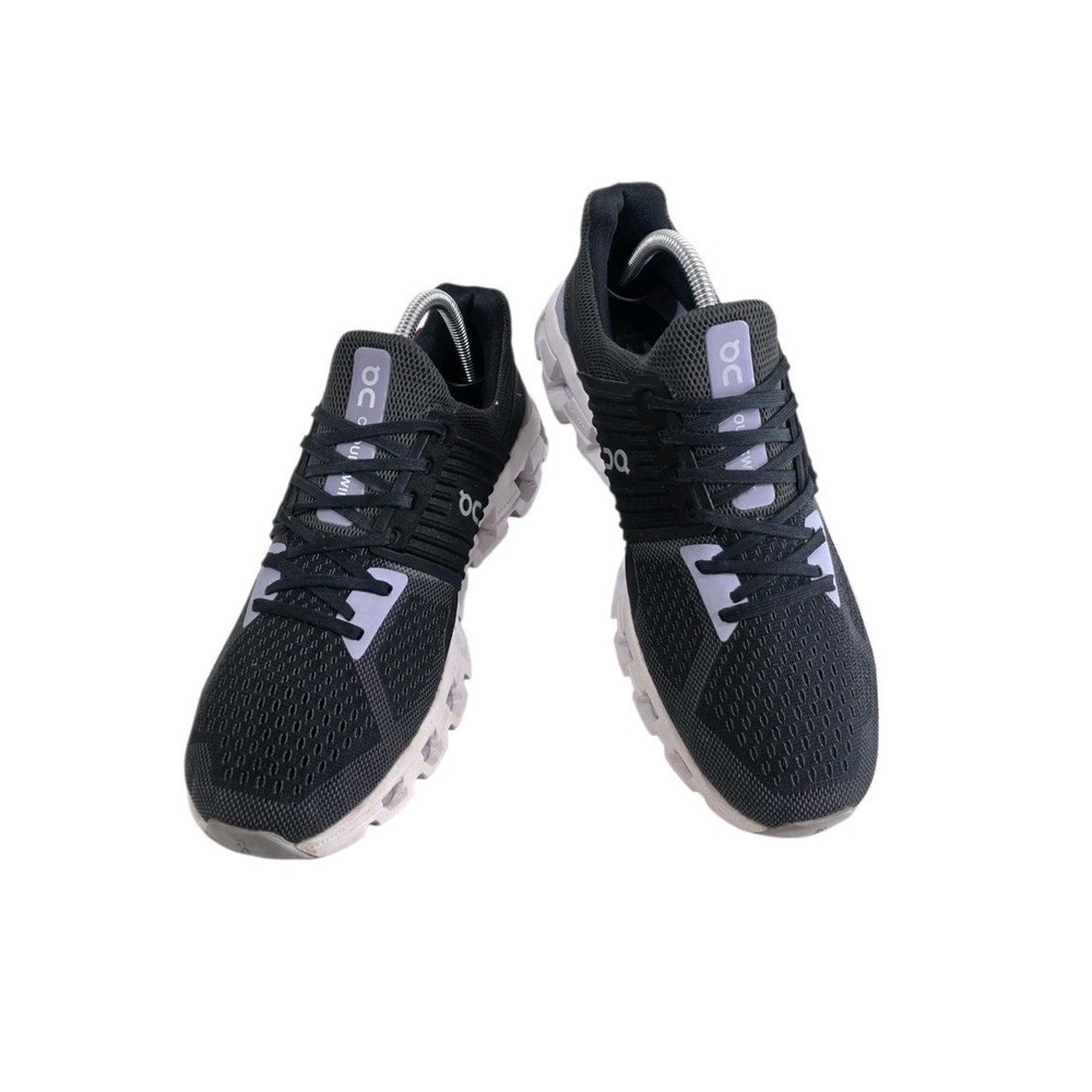 On Running Cloudswift Womens 9 Road Running Shoes Black Rock 41.99226 Breathable - Picture 4 of 13